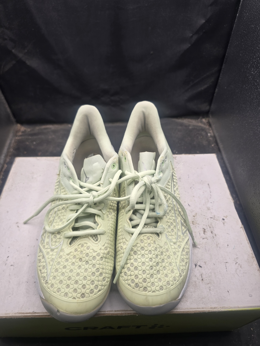 Mizuno Women's Light Mint Green Mesh Athletic Sneakers